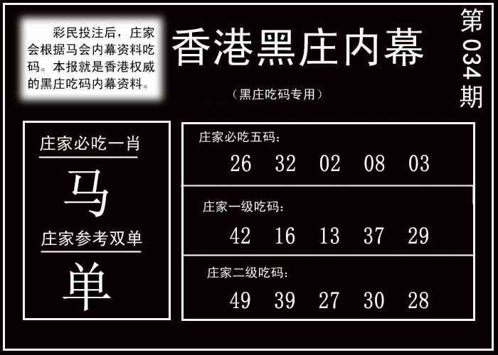 034期香港黑庄内幕[图]